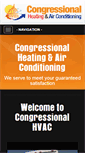 Mobile Screenshot of congressionalhvac.com